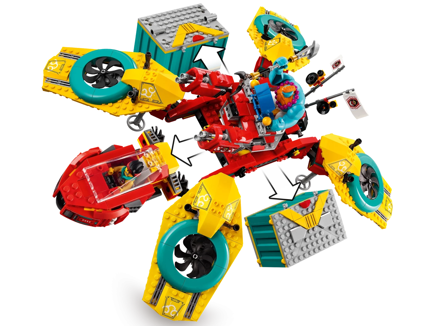 Monkie Kid's team dronecopter