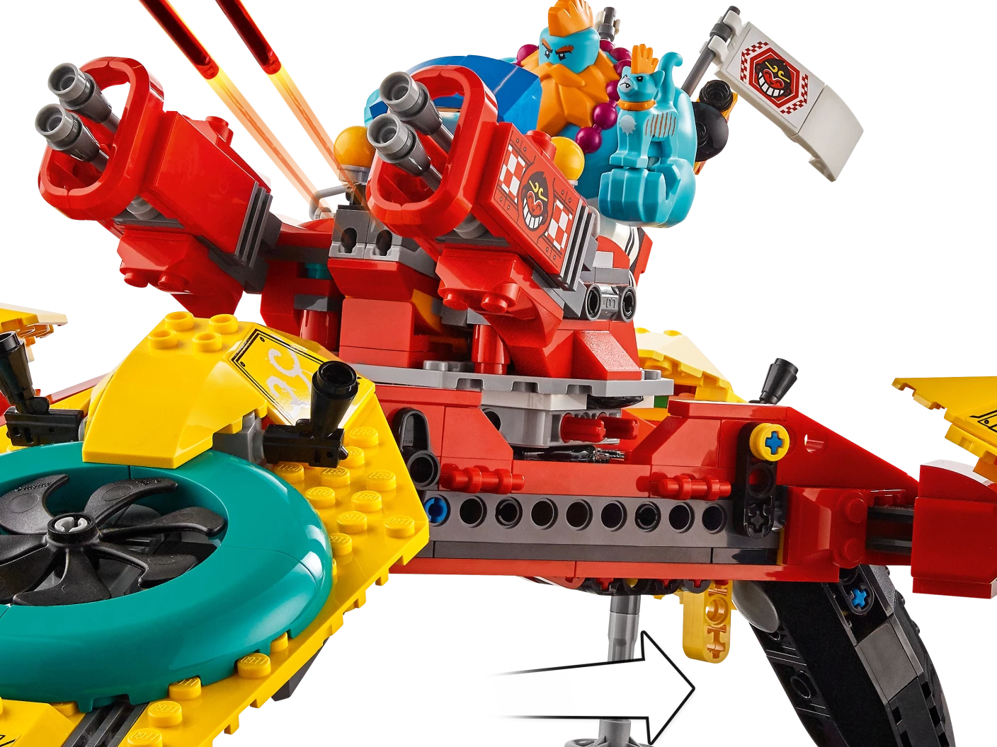 Monkie Kid's team dronecopter