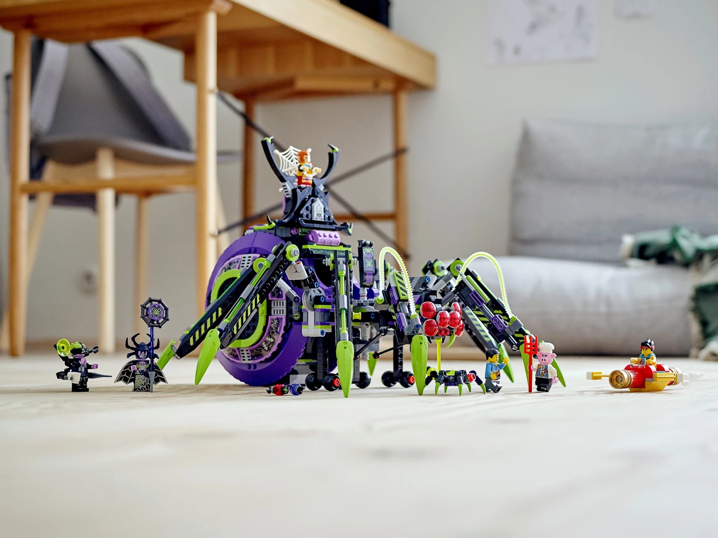 Arachnide basis van de spinnenkoningin