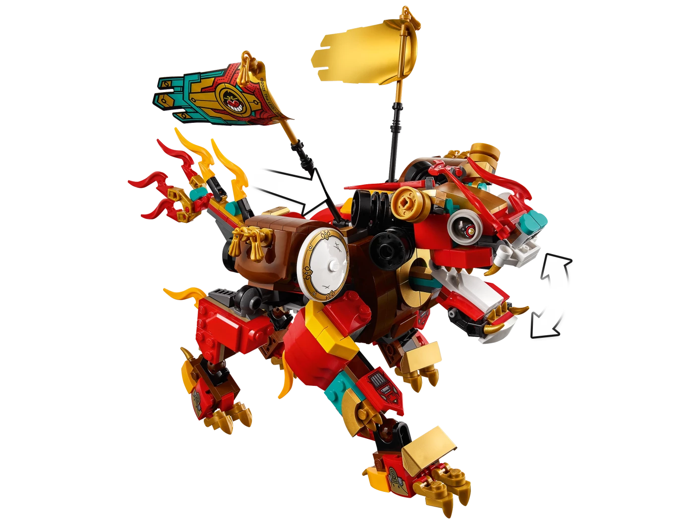 Monkie Kid's leeuwenbewaker