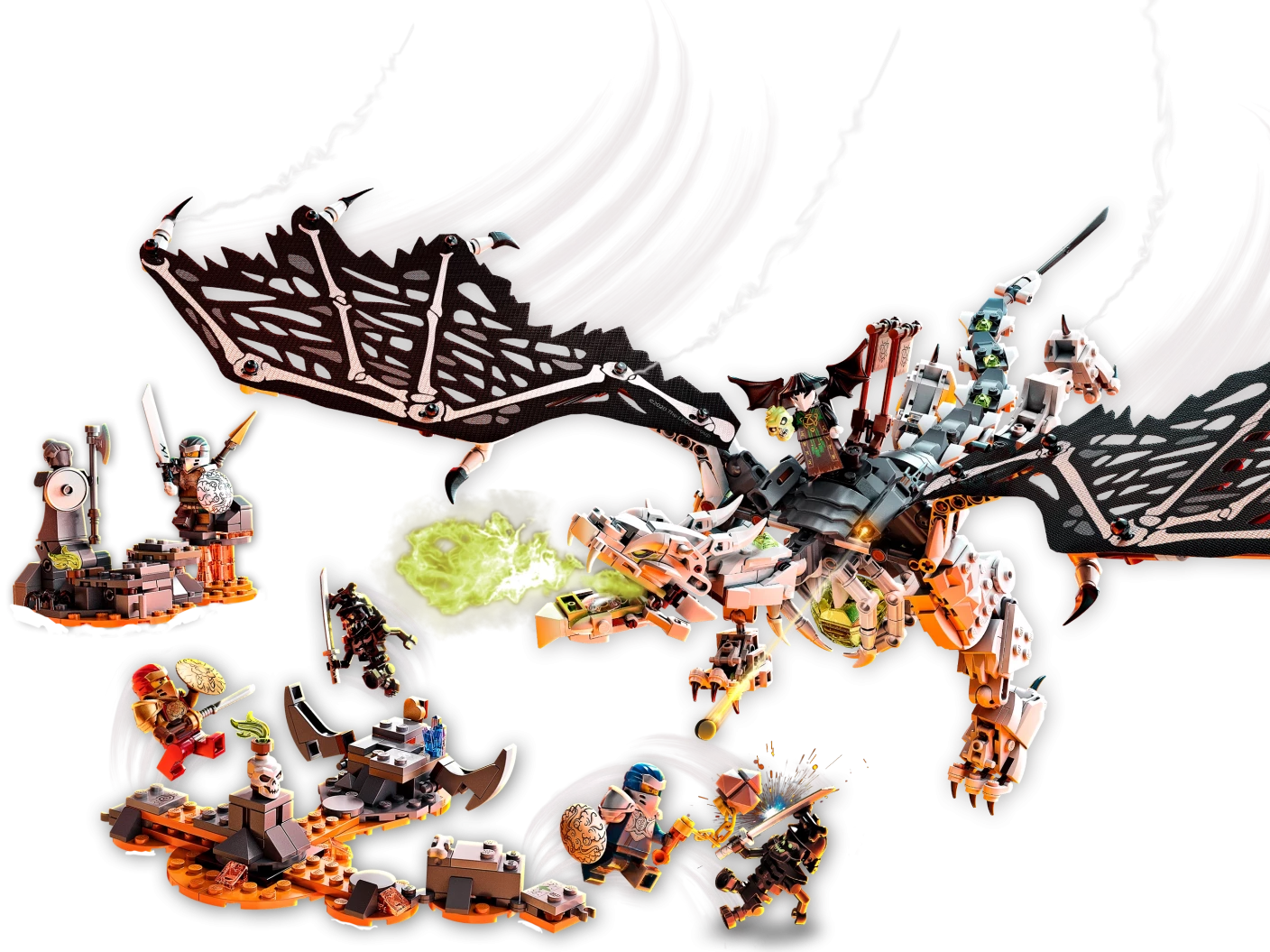 Skull Sorcerer's Draak