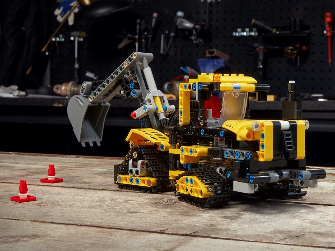 Zware graafmachine