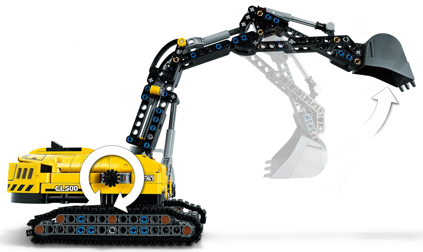 Zware graafmachine