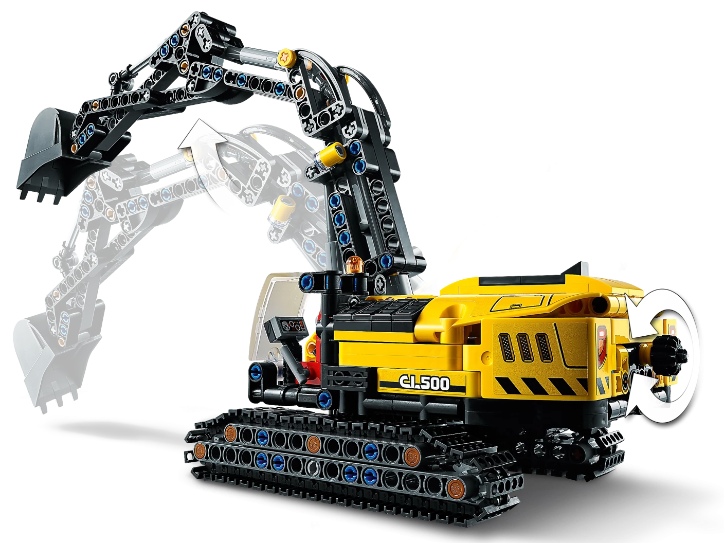 Zware graafmachine