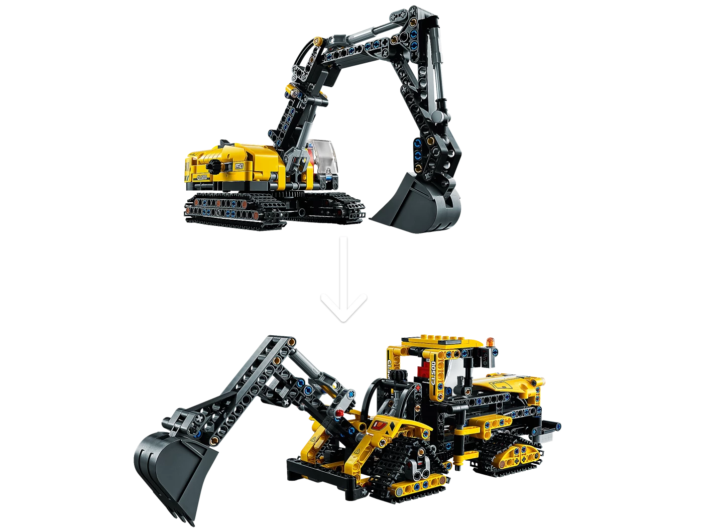 Zware graafmachine