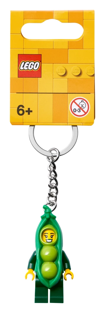 Erwtenmeisje sleutelhanger