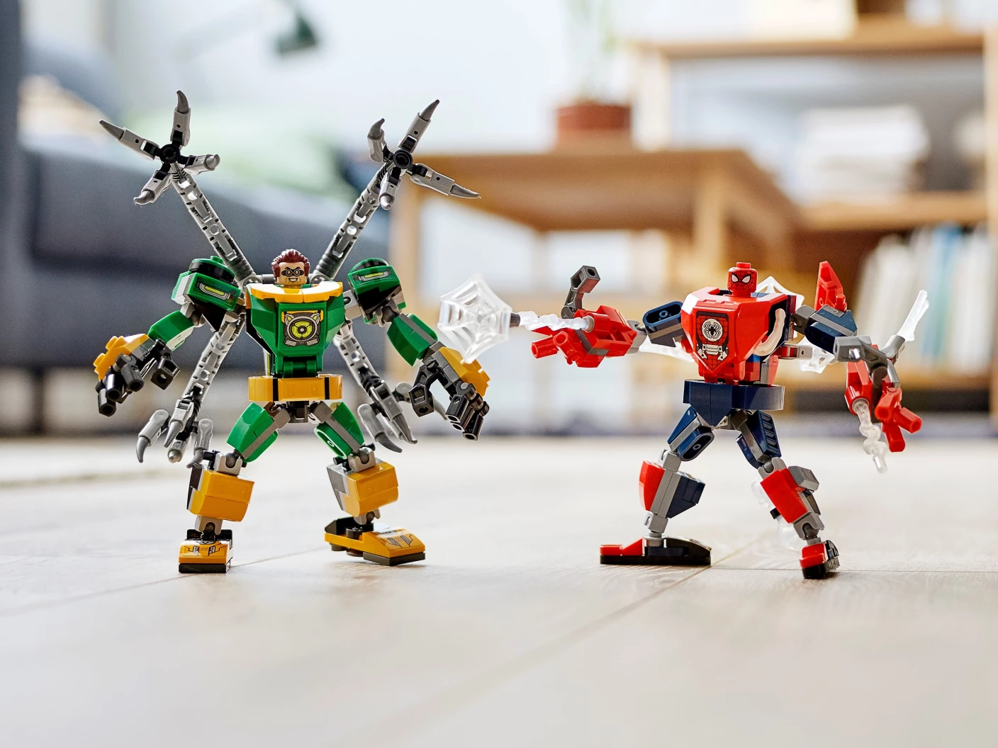 Spider-Man & Doctor Octopus mechagevecht