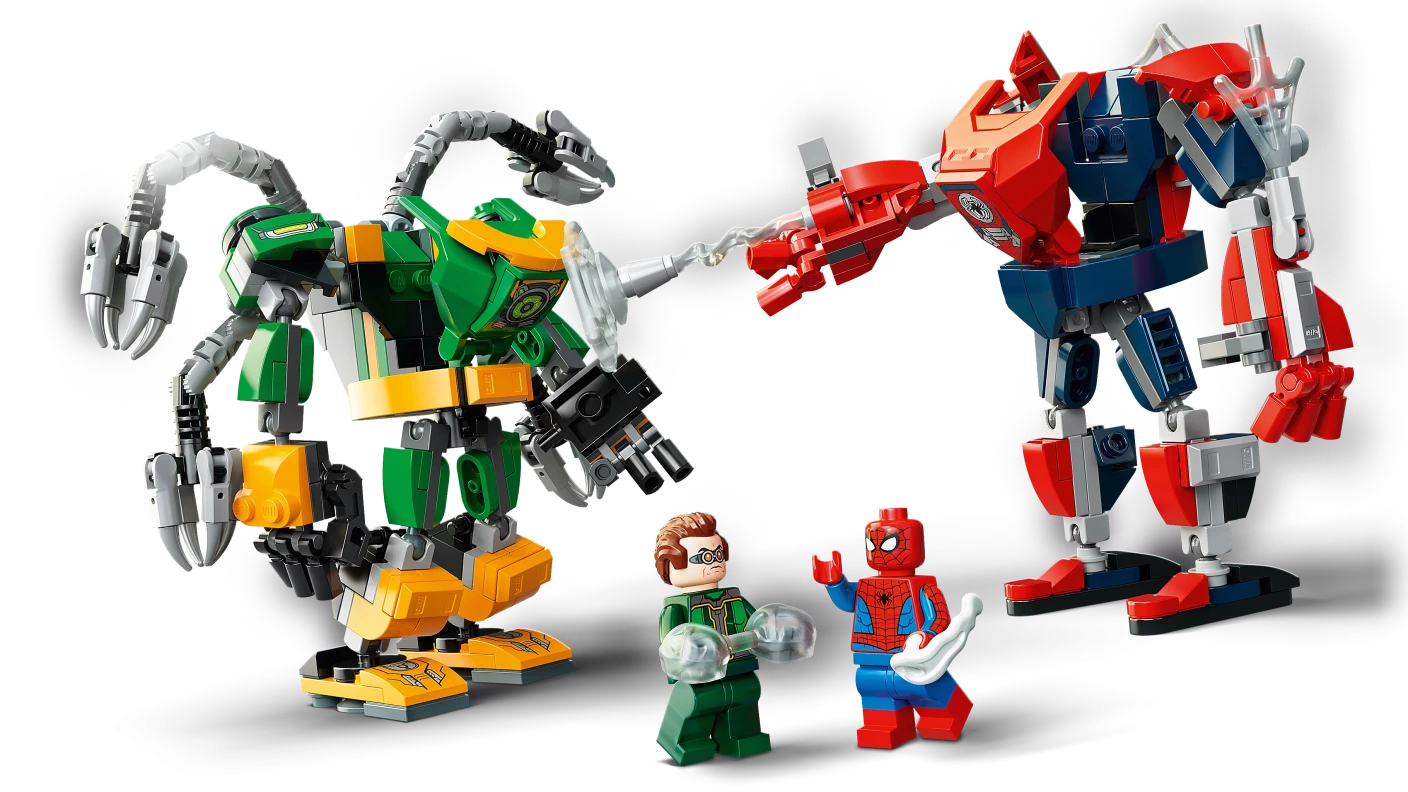 Spider-Man & Doctor Octopus mechagevecht