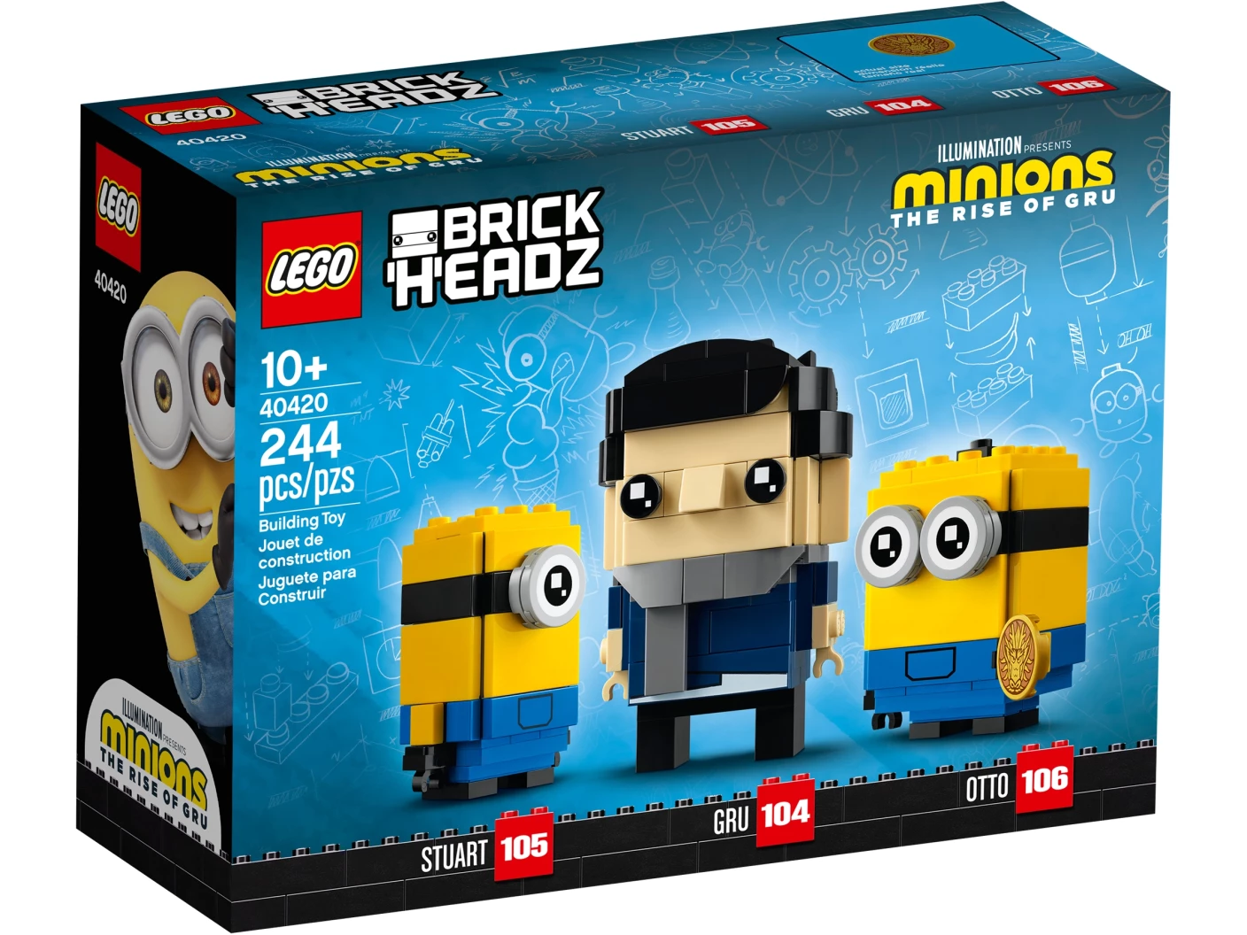 Gru, Stuart en Otto