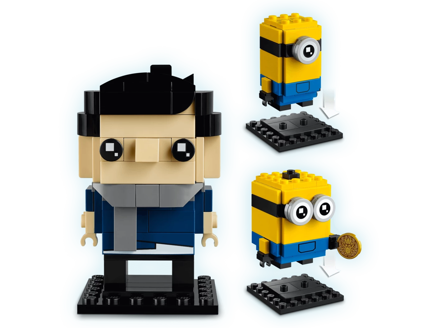 Gru, Stuart en Otto
