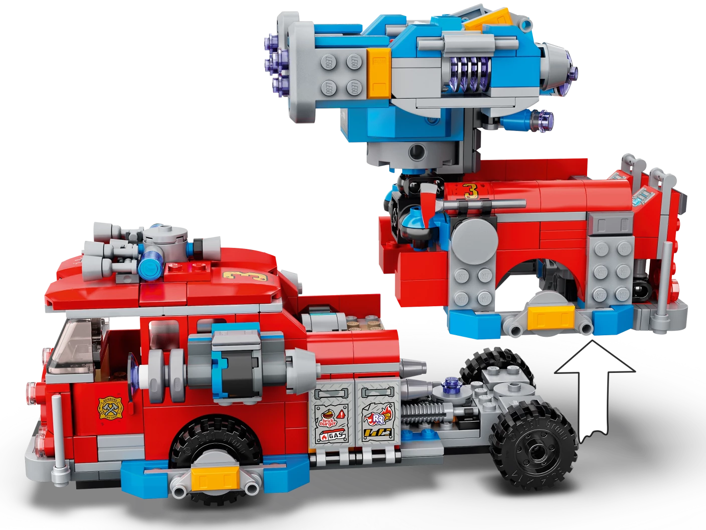 Spookbrandweerauto 3000