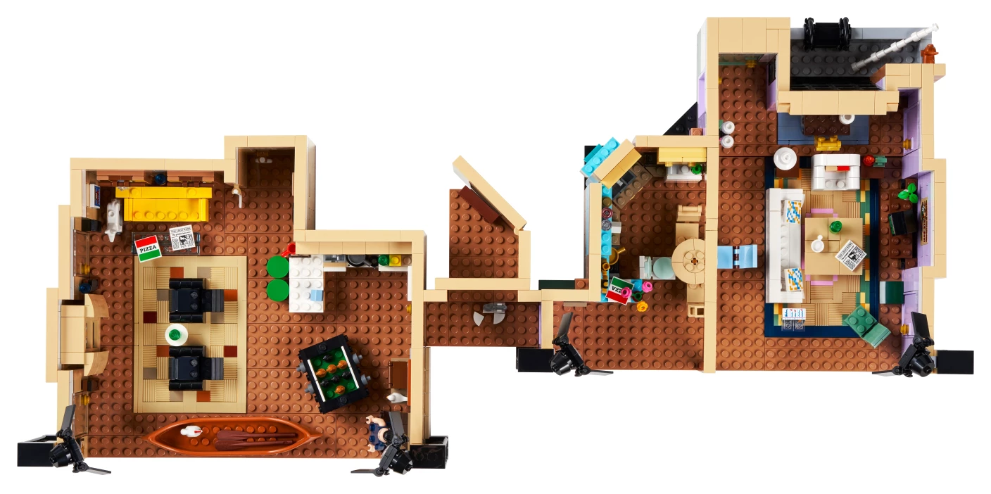 De appartementen van Friends