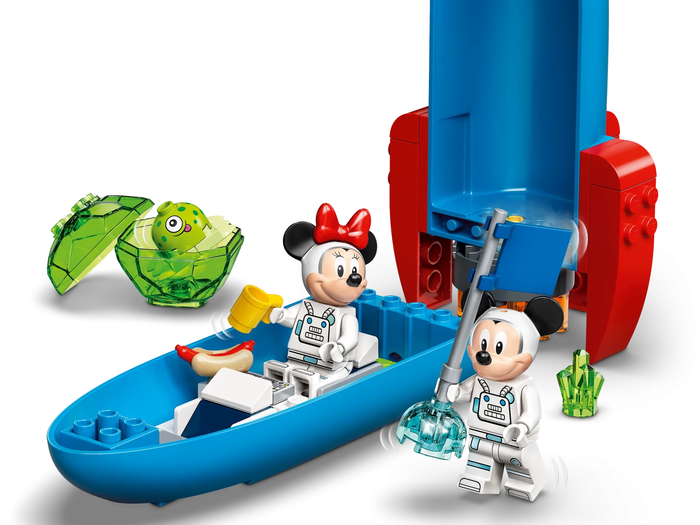 Mickey Mouse & Minnie Mouse ruimteraket