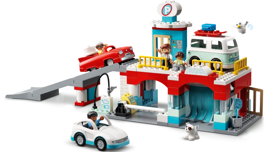 Parkeergarage en wasstraat