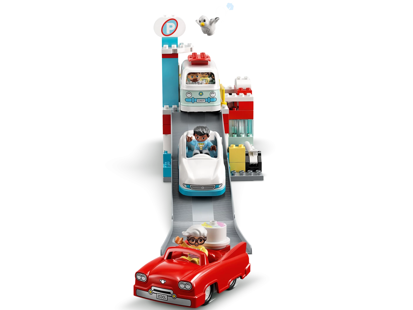 Parkeergarage en wasstraat