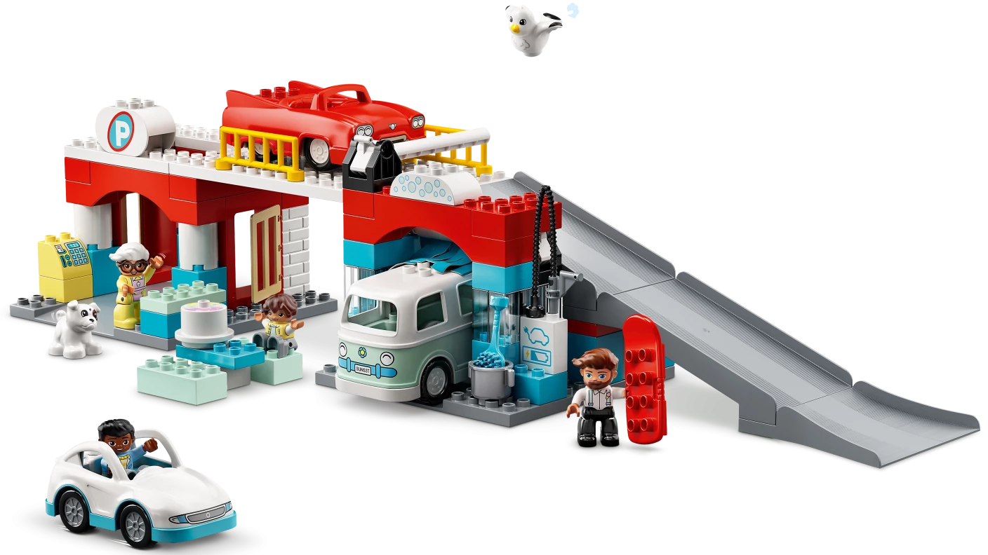 Parkeergarage en wasstraat