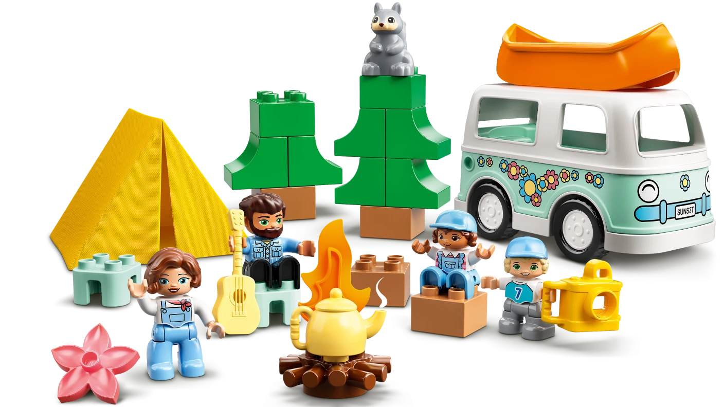 Familie camper avonturen