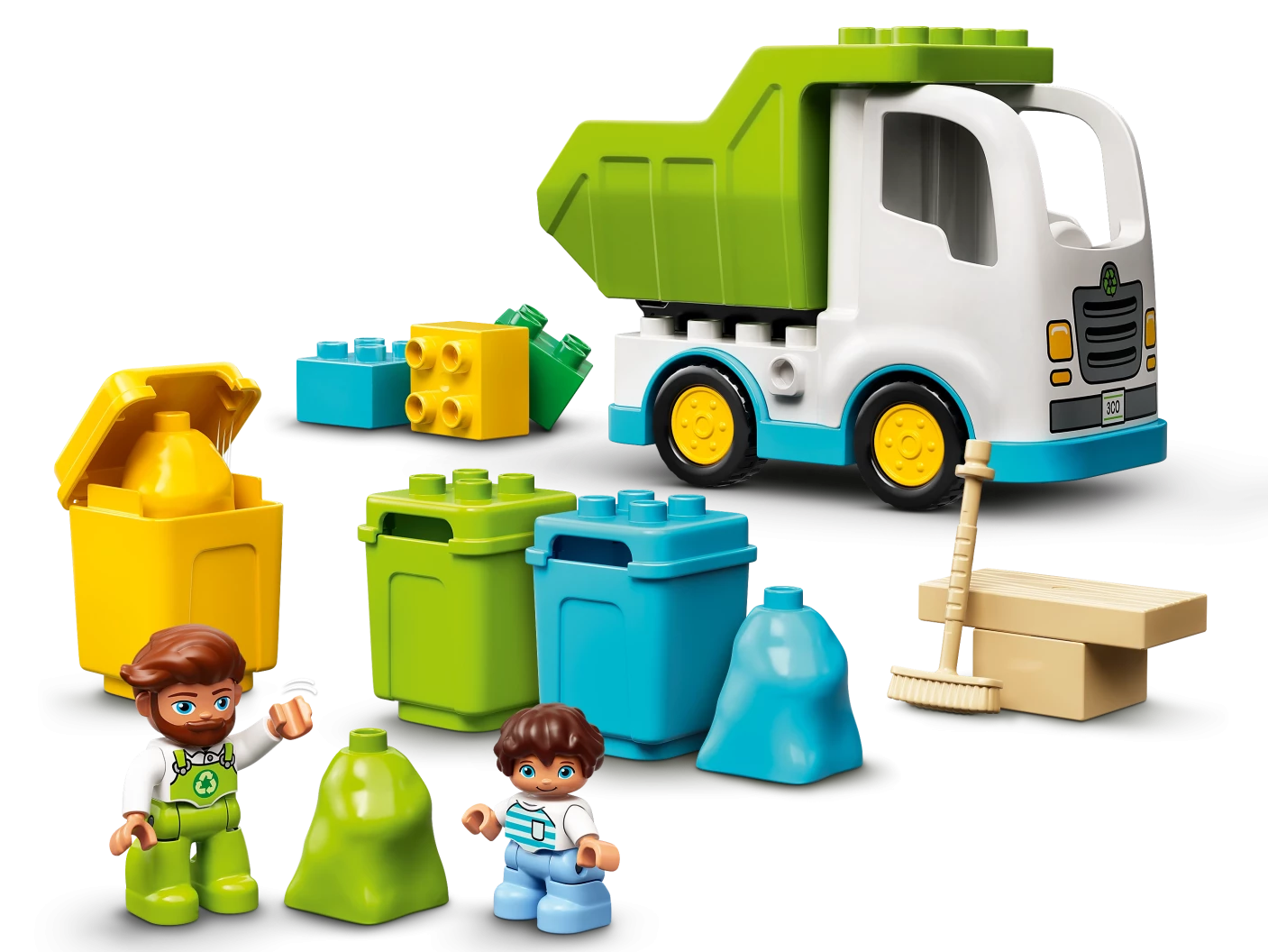 Vuilniswagen en recycling