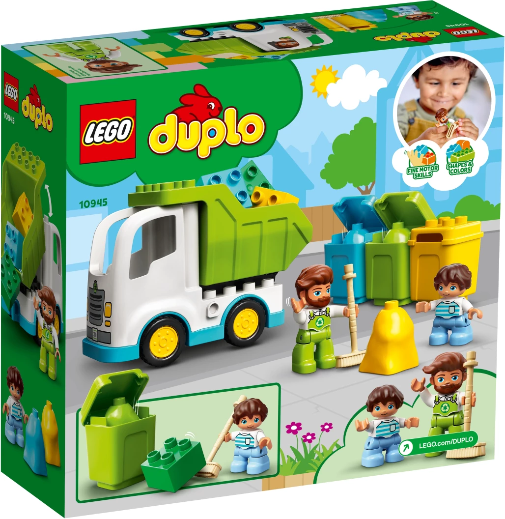 Vuilniswagen en recycling