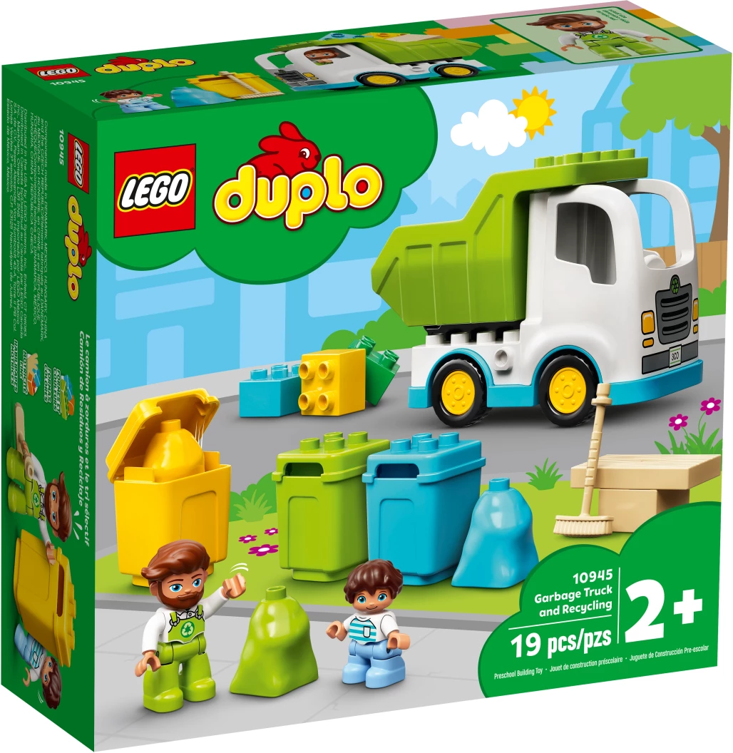 Vuilniswagen en recycling