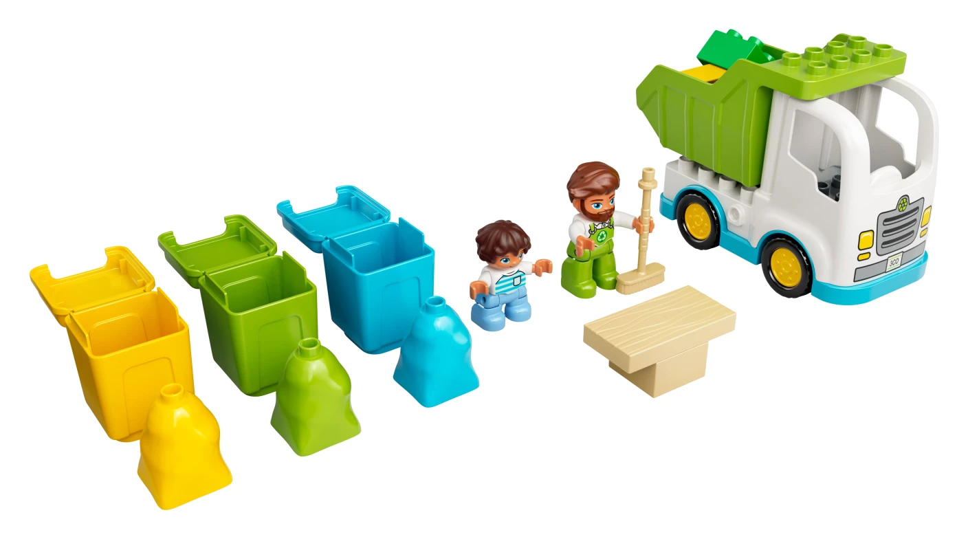 Vuilniswagen en recycling