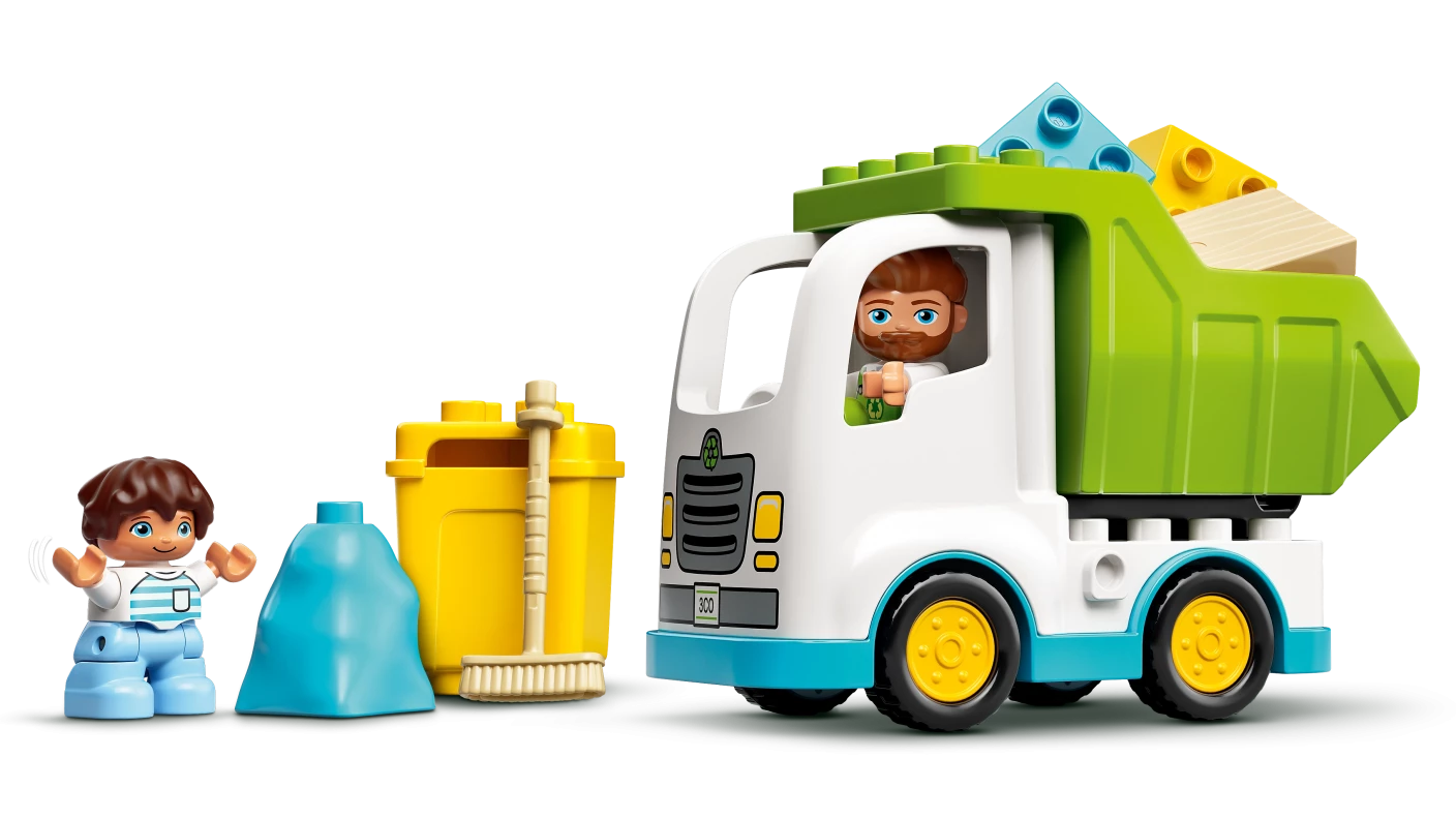 Vuilniswagen en recycling