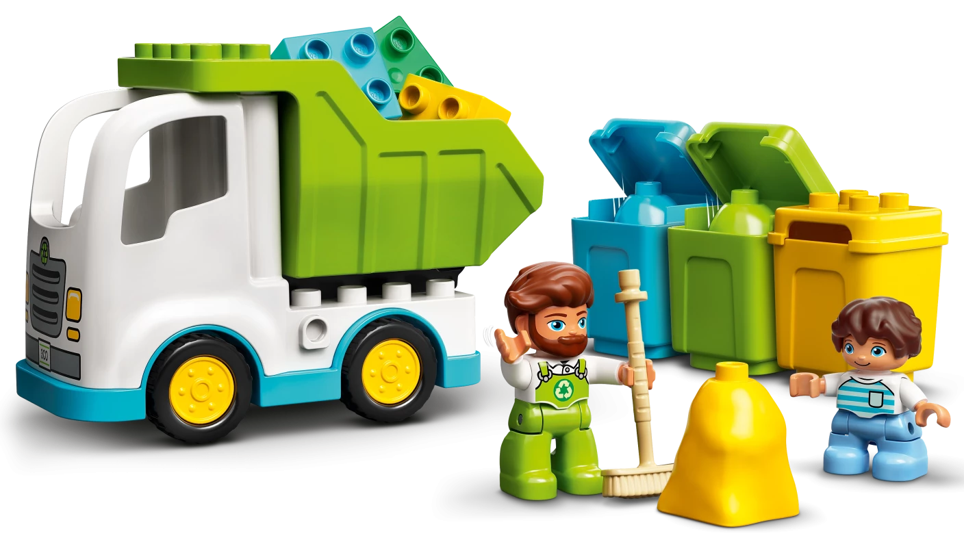 Vuilniswagen en recycling