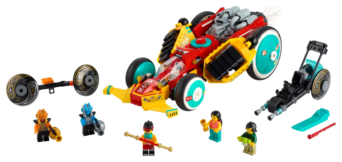 Monkie Kid's wolkenwagen
