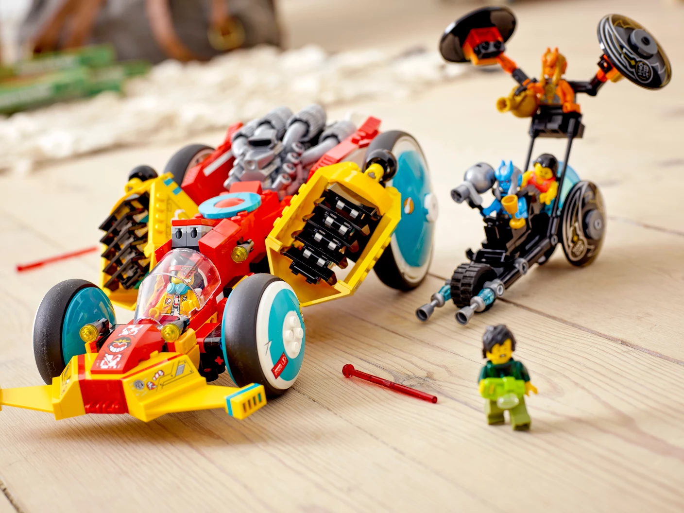 Monkie Kid's wolkenwagen