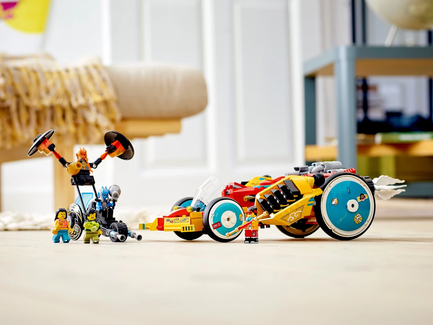 Monkie Kid's wolkenwagen