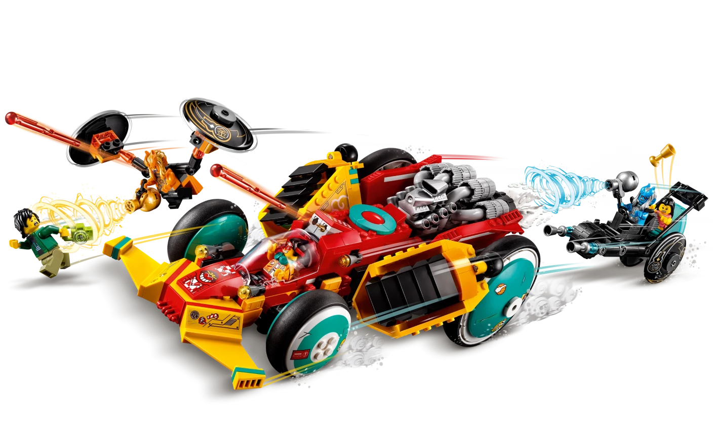 Monkie Kid's wolkenwagen