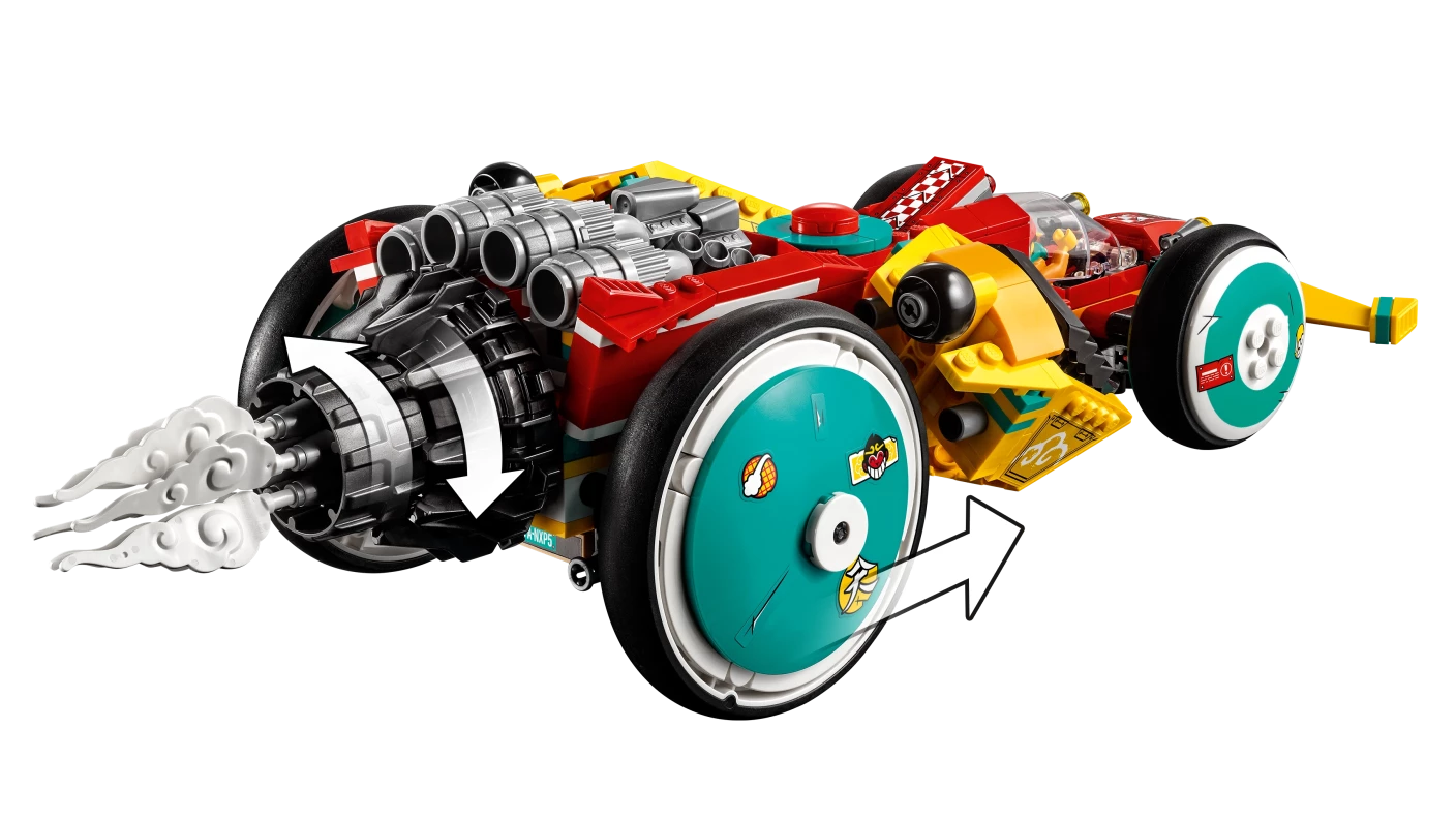 Monkie Kid's wolkenwagen