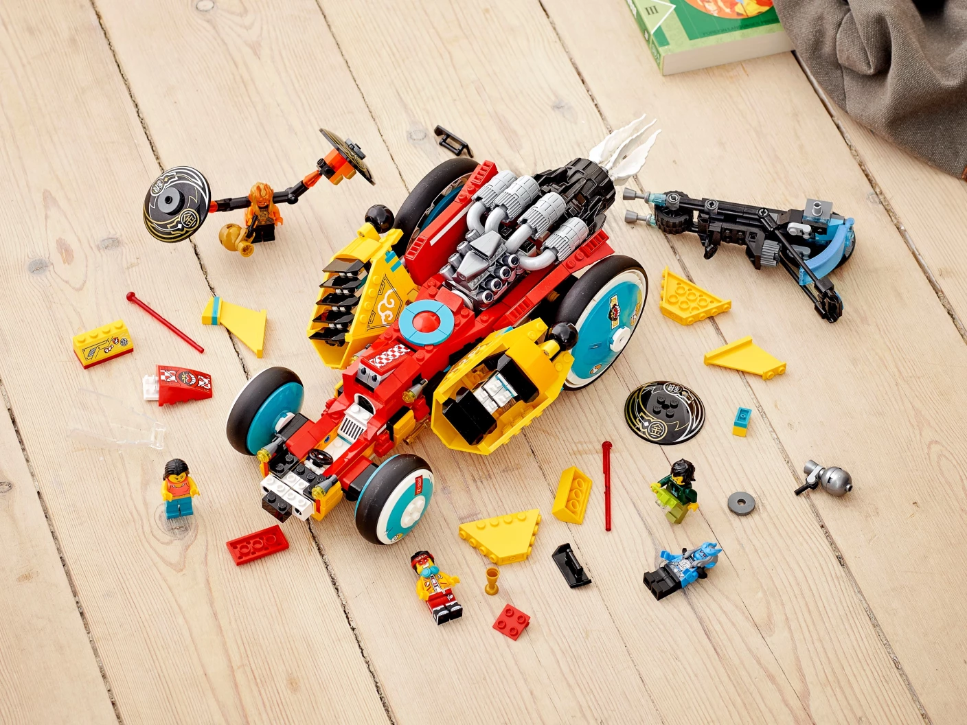 Monkie Kid's wolkenwagen