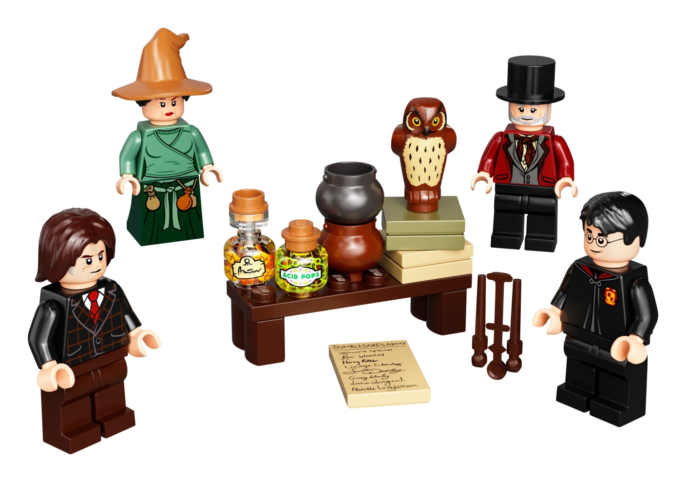 Tovenaarswereld minifiguur accessoireset