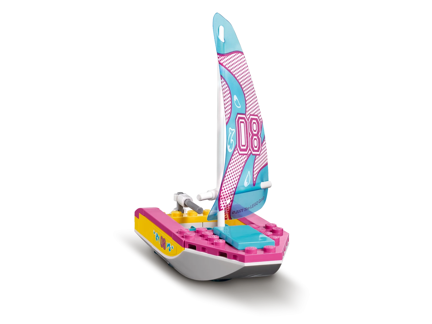 Boscamper en zeilboot
