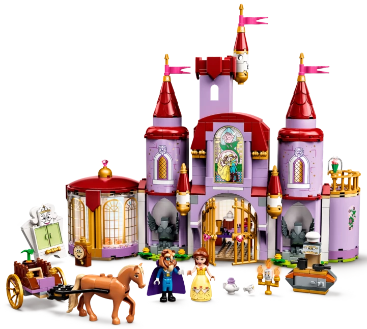 Belle en het Beest kasteel