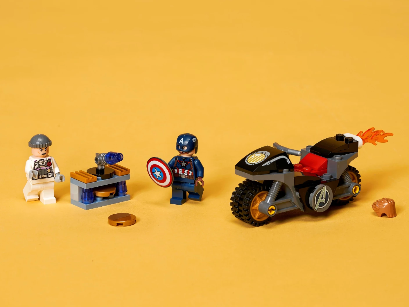 Captain America - Hydra confrontatie