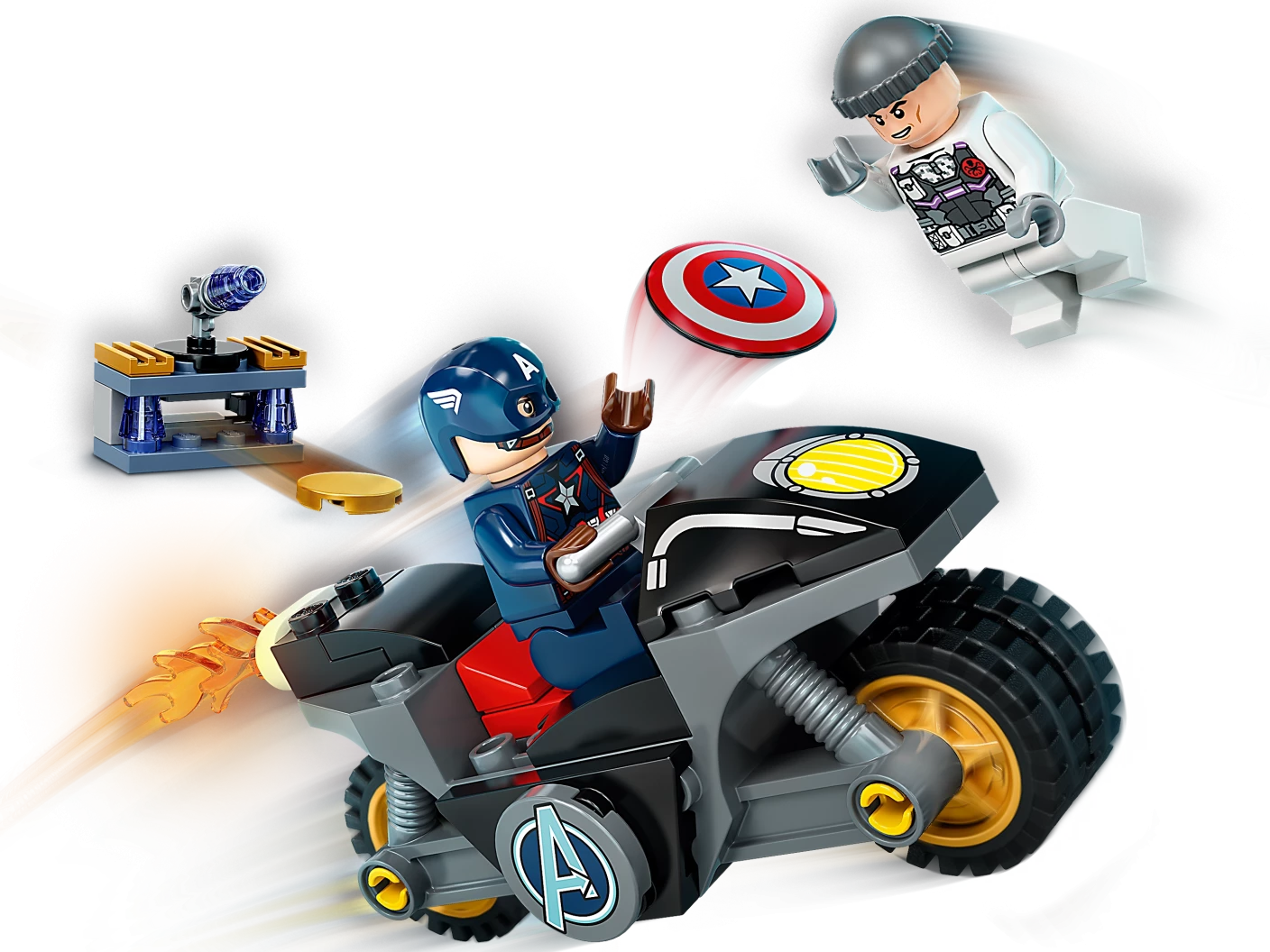 Captain America - Hydra confrontatie