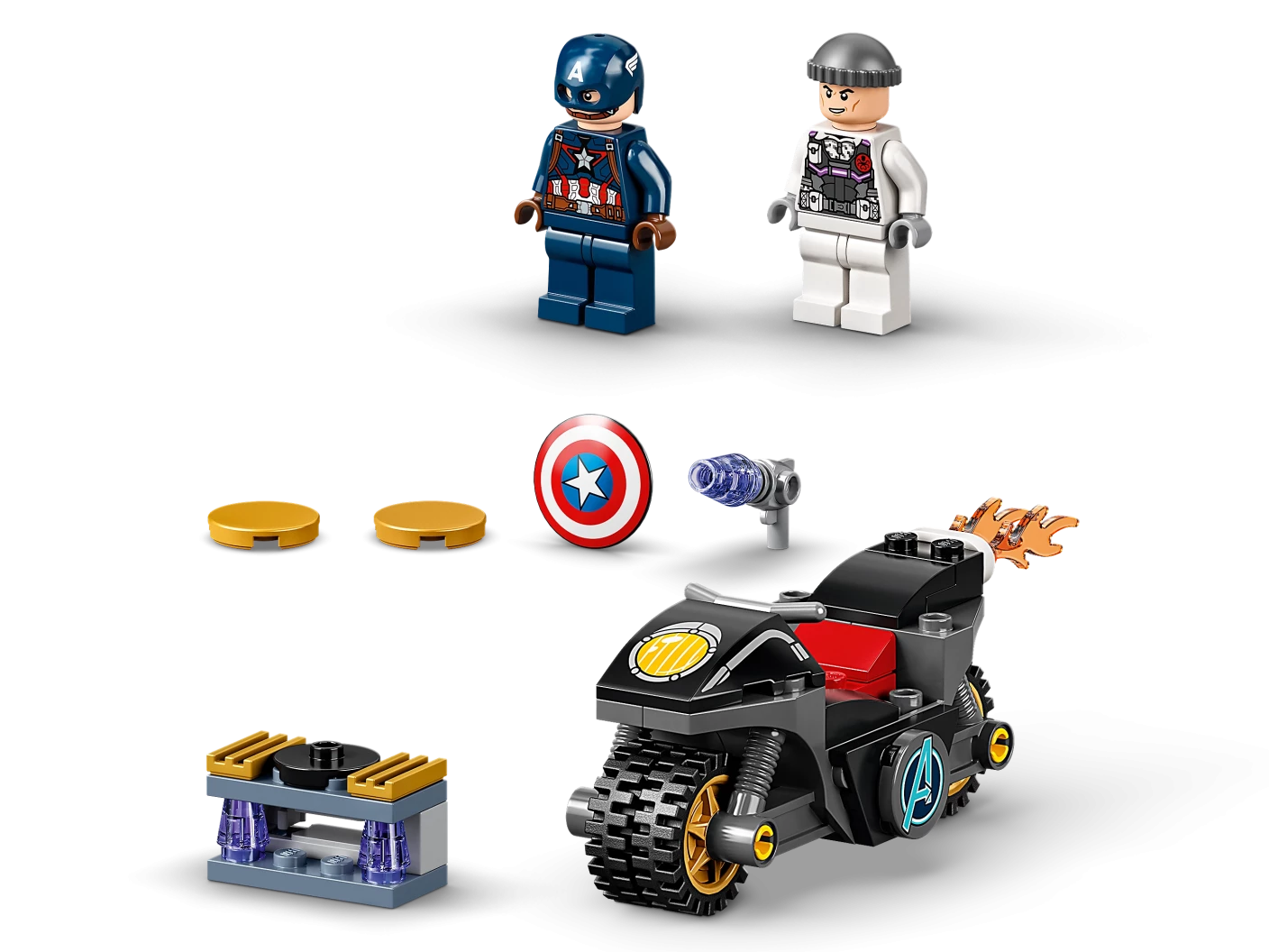 Captain America - Hydra confrontatie