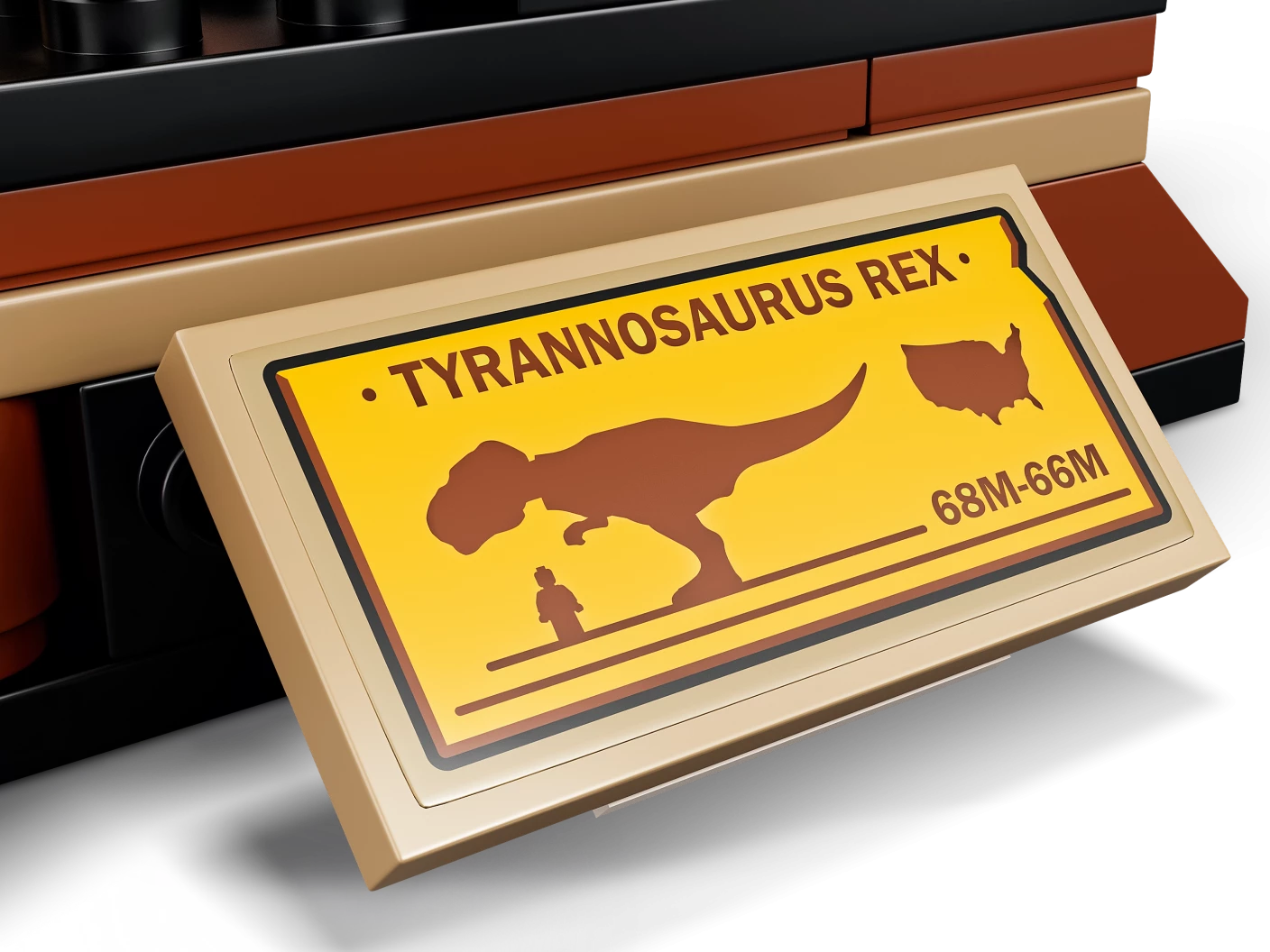 Tentoonstelling dinosaurusfossiel van T. rex