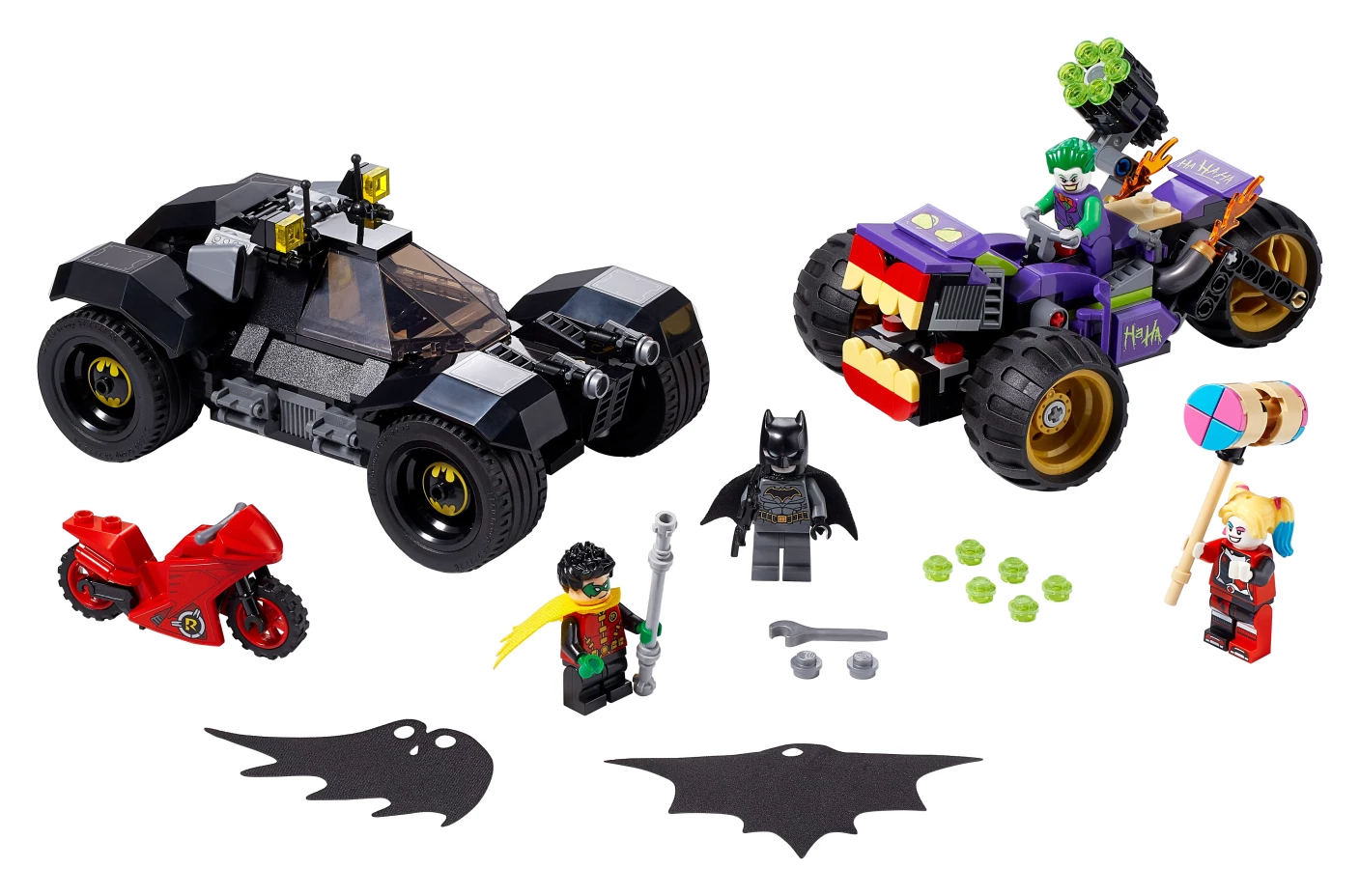 Joker‘s trike achtervolging