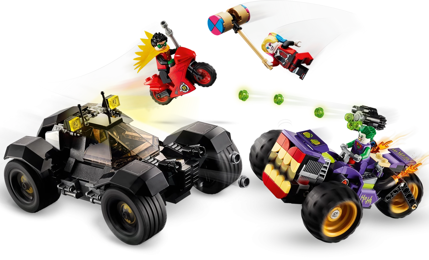 Joker‘s trike achtervolging