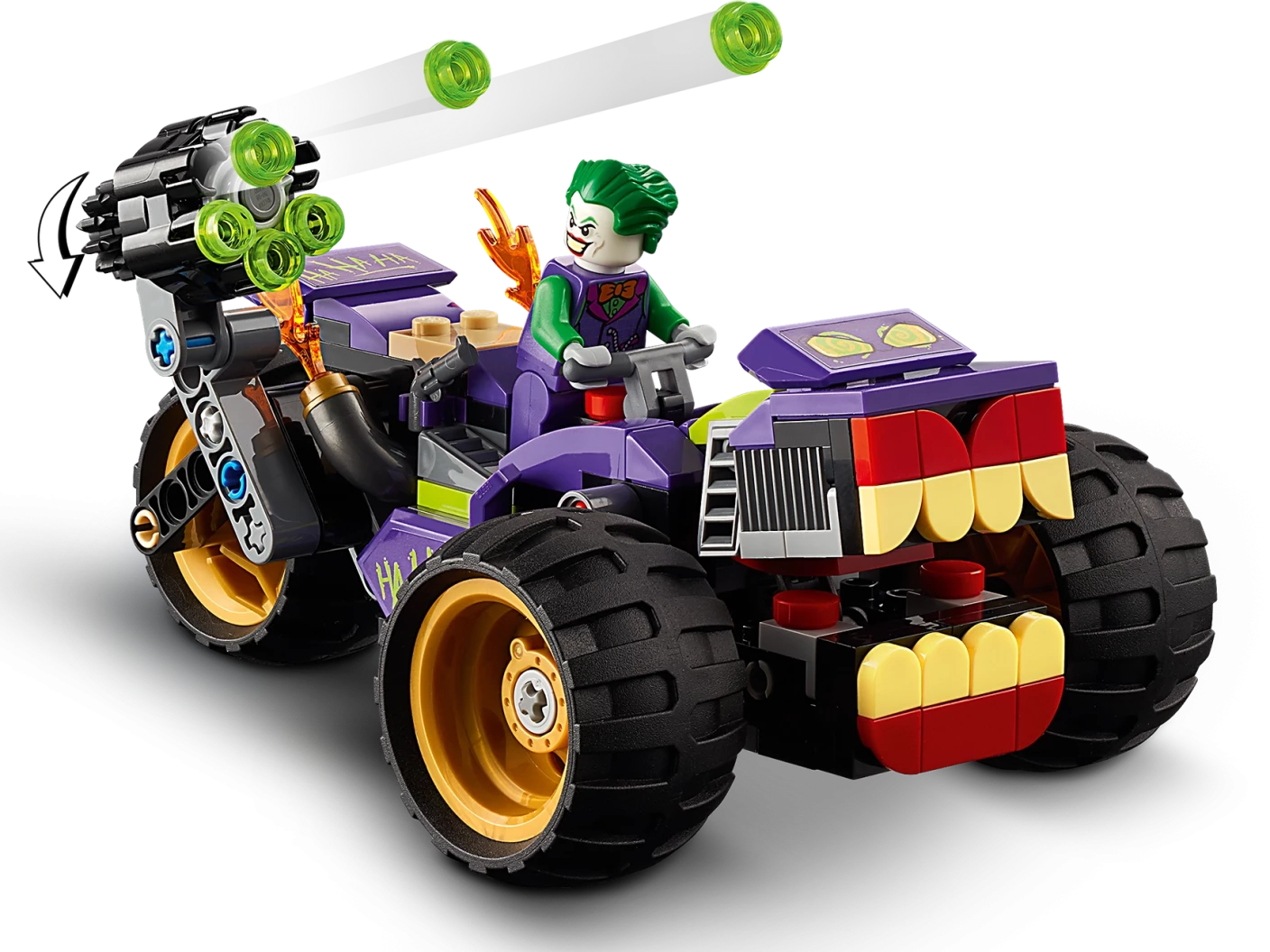 Joker‘s trike achtervolging