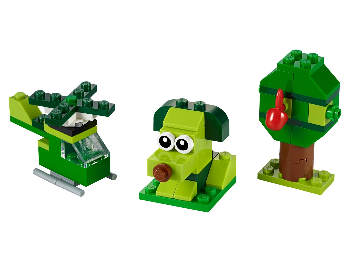 Creatieve groene stenen