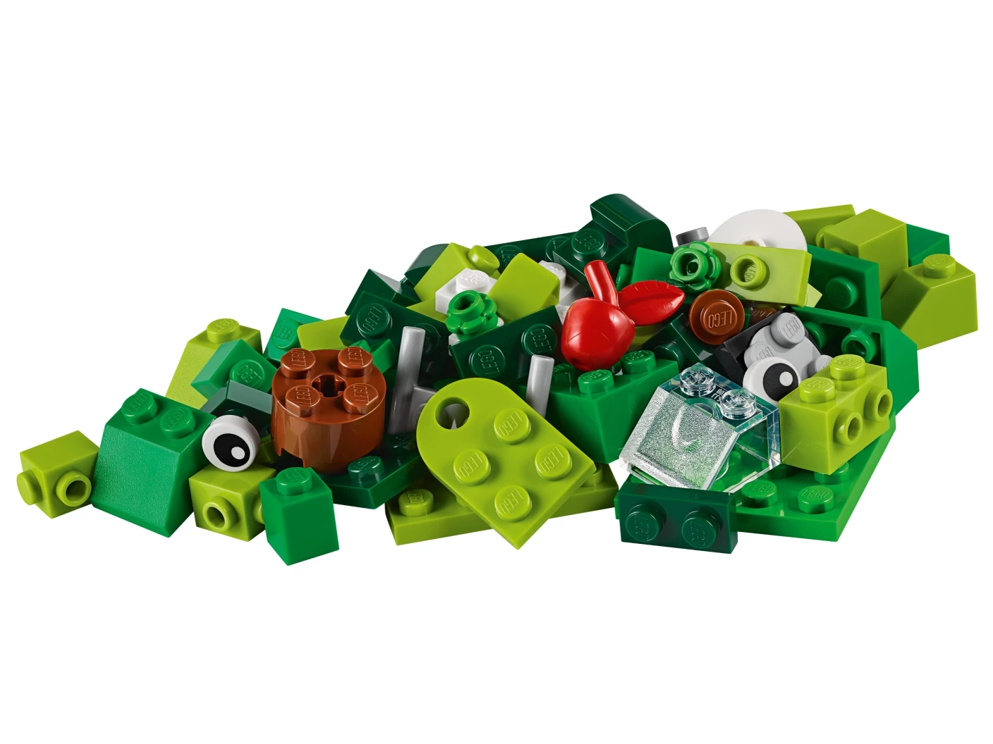 Creatieve groene stenen