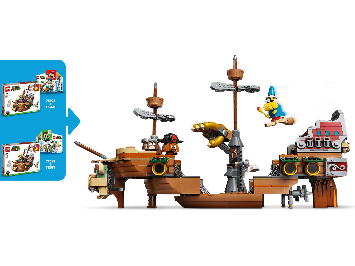Uitbreidingsset: Bowsers luchtschip