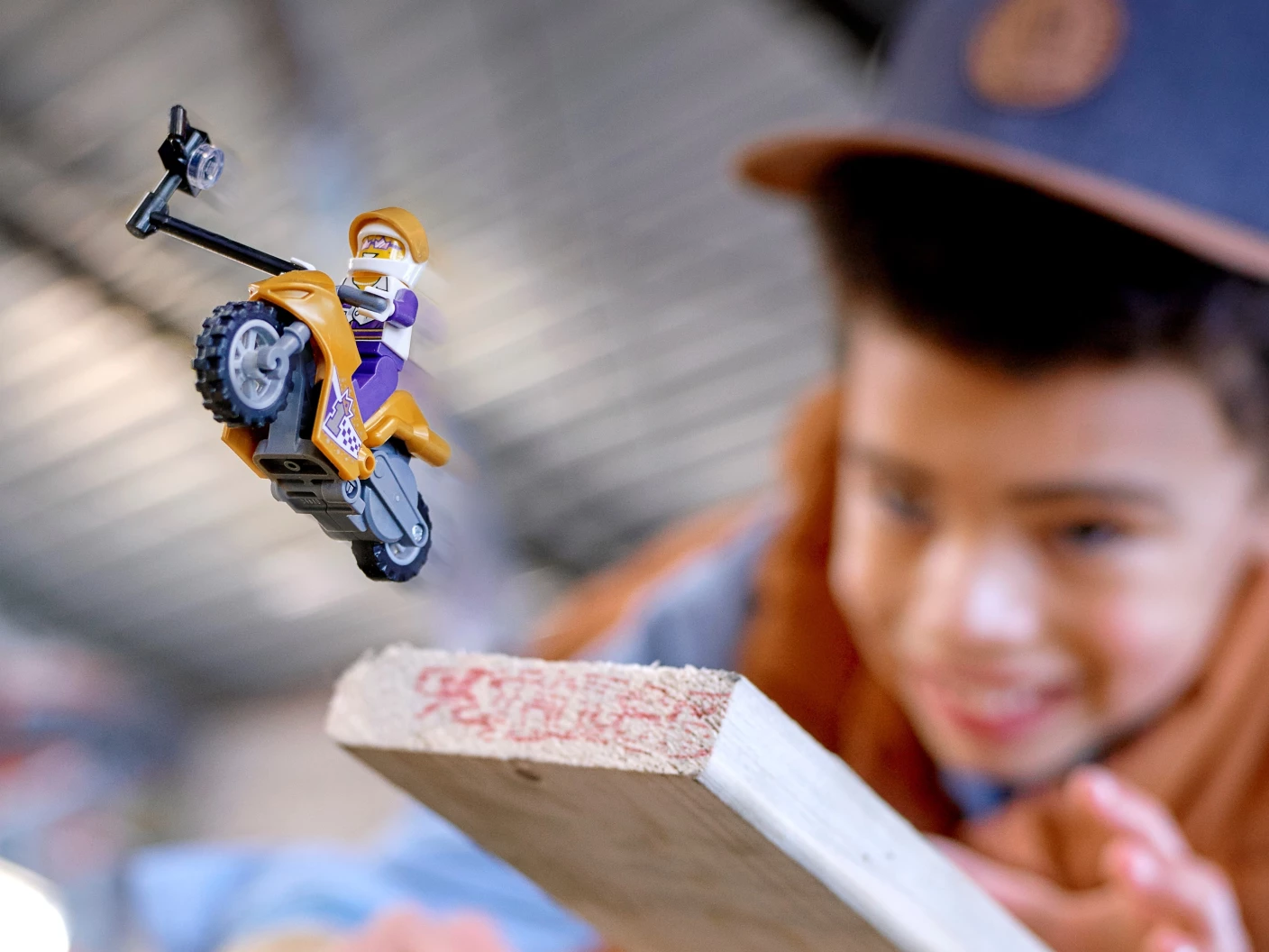 Selfie stuntmotor