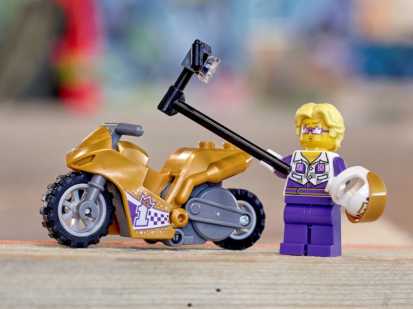 Selfie stuntmotor