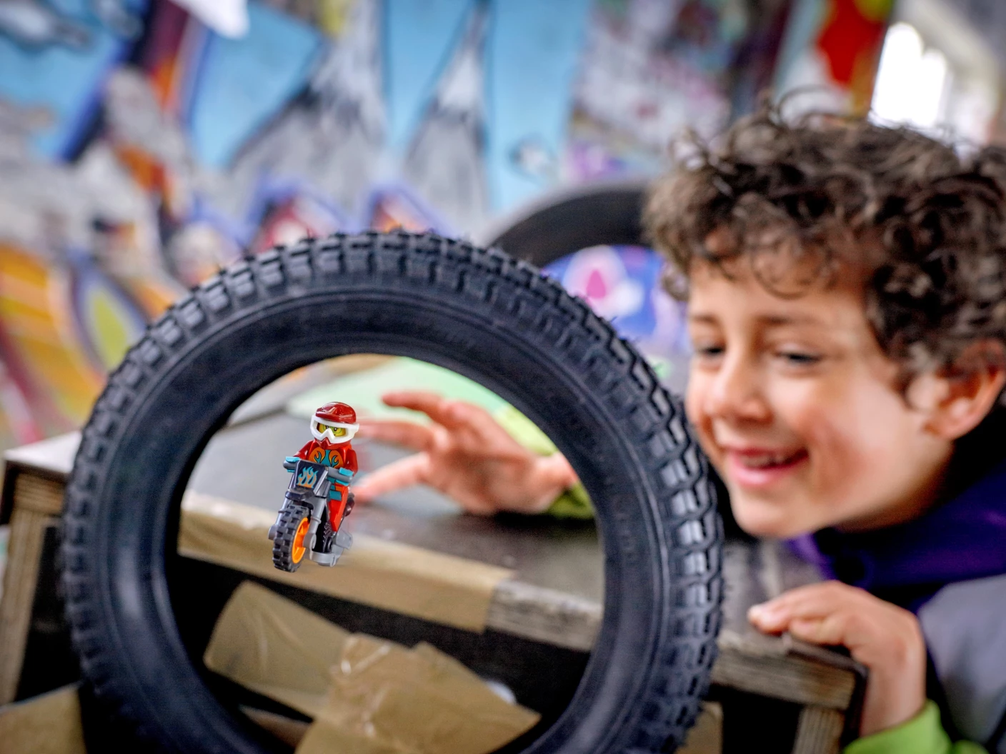 Vuur stuntmotor