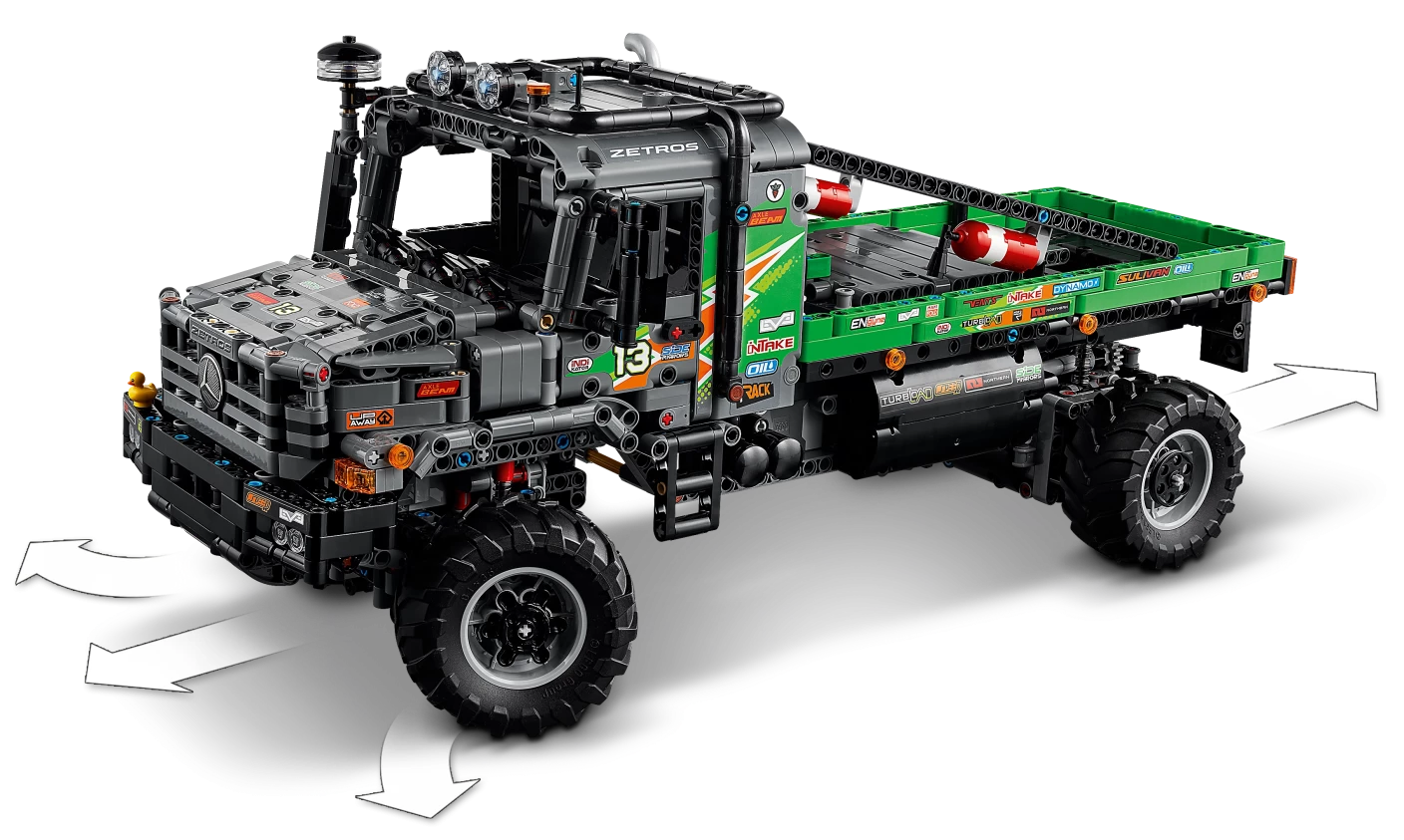 4x4 Mercedes-Benz Zetros Trial Truck